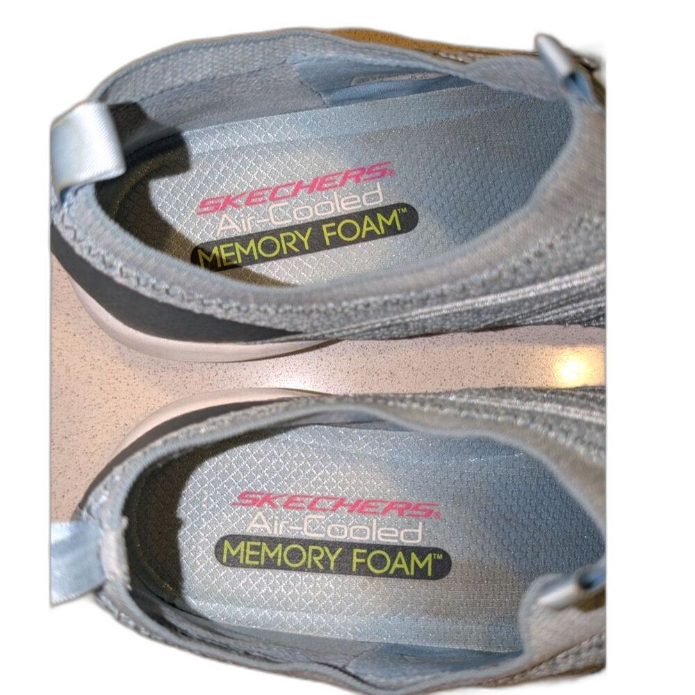 Skechers Arya Ice Blue, size 10/40 - Picture 4 of 7